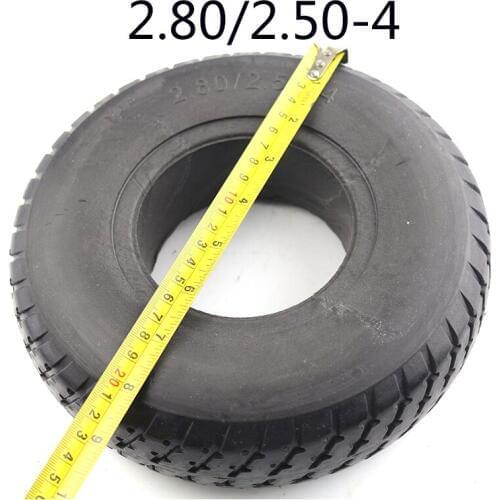 Electric scooter solid tire 2.80 /2.50-4 Pneumatic Tires Durable Thick Wheels Solid Outer