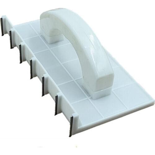 Outer Corner Scraping Multifunctional Planer Putty Plane Scraper Tooth Sawtooth Stainless Steel Trowel Masons Bricklayer Tool