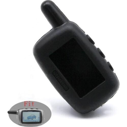 A9 silicone case for Starline A9 A6 A8 A4 Two way car remote controller cover housing Key Shell autostart auto alarm