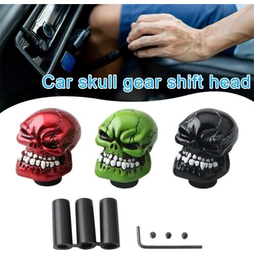 Universal Skull Gear Rod Head For Automobile Manual Transmission Automotive Interior Accessories XR-Hot