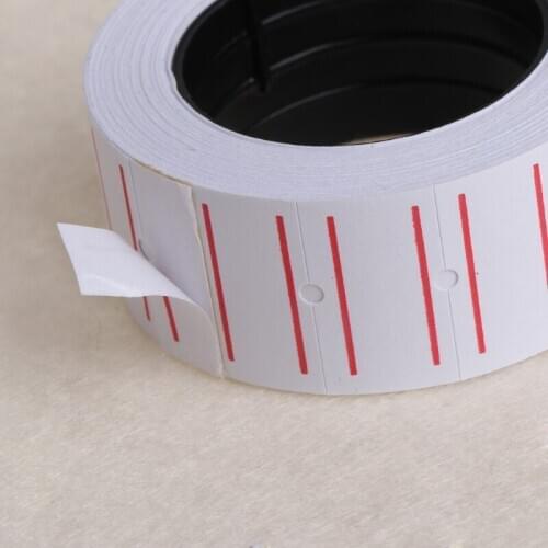 1 Roll(500 Labels) White Self Adhesive Price Label Tag Sticker Office Supplies