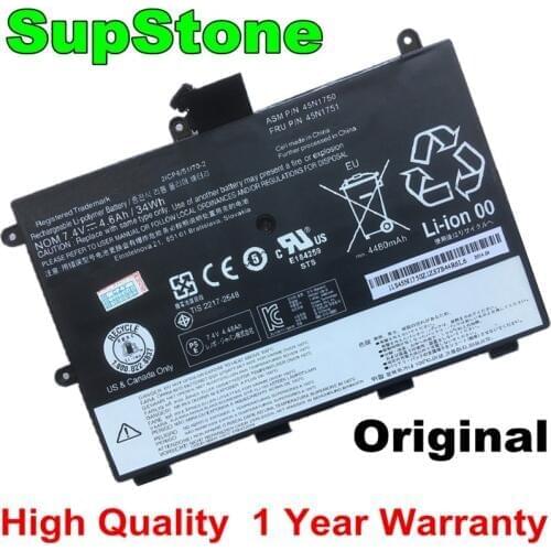 SupStone Genuine OEM 45N1748 45N1749 45N1750 45N1751 Laptop Battery For ThinkPad Yoga 11E-20D9 20DA 20E7 20D9-90007AU A0007AU