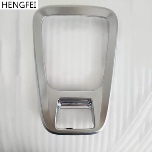 Car accessories HENGFEI Gear shift decorative frame Gear lever trim strip Gear border gear panel for Peugeot 3008