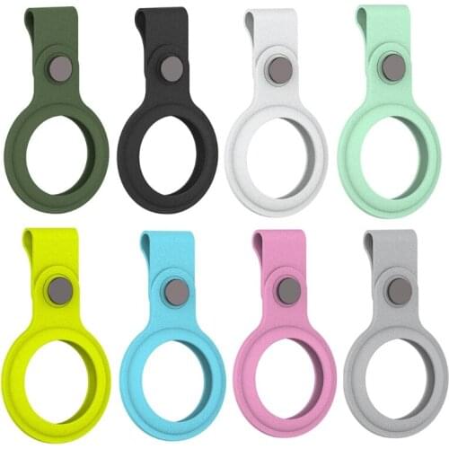 For AirTags TPU Cover Case Smart Wireless Tracker Locator Protector Shell X5QC