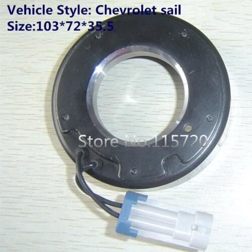 Air conditioner V5 compressor clutch coil for Chevrolet sail A/C compressor magnetic clutch coil 12V 103*72*35.5