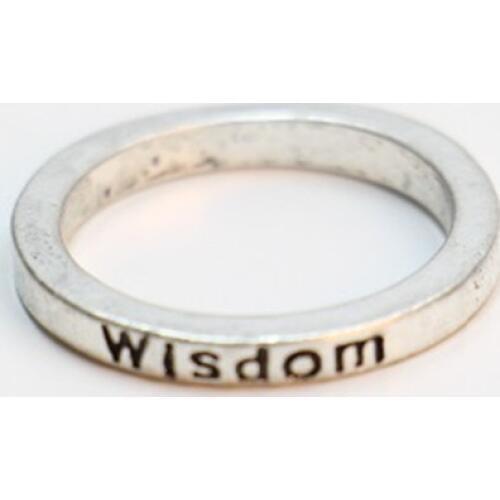 Fashion unique innovation ring ring letter "wisdom" rings for women as