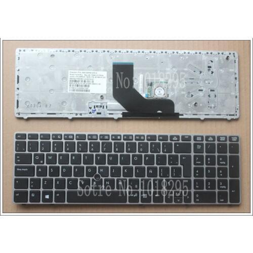 New Latin Keyboard for HP EliteBook 8560p 8570P 8560B 6560b 6565b 6560P LA laptop keyboard 686318-161