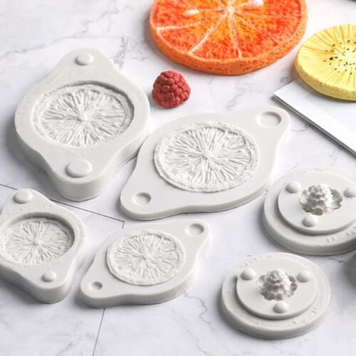 Orange,Raspberry Fruit Series Silicone Molds Fondant Cake Decorating Mould Sugarcrafts Chocolate Baking Tools For Cakes Gumpaste