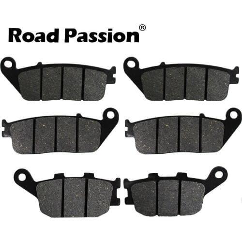 Motorcycle Front and Rear Brake Pads for Honda CB600 1998-2012 CBF600 2004-2011 CBR600 1995-2013 CBF1000 F 2006-2011