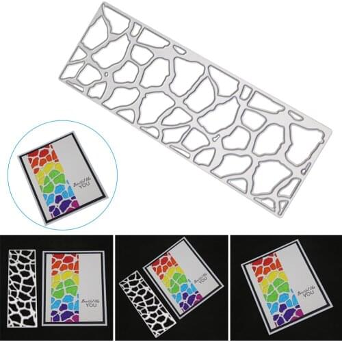 Irregular Pattern Cutting Dies with Sturdy Material Durable Long Lasting Easy to Use Portable Best Decor for DIY Card BS