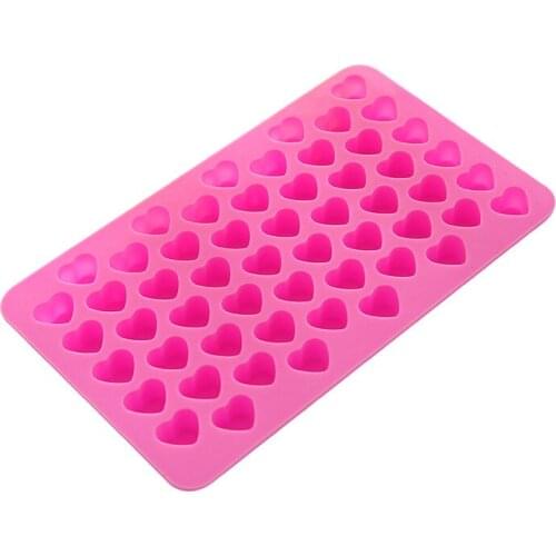55-cell Love Silicone Ice Tray Mold DIY Frozen Ice Cube Ice Box Chocolate Mold Ice Box