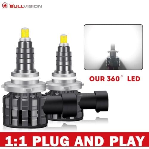Super bright 360 LED Bulbs H7 Wireless Headlights H4 H8 H11 H1 HB3 9005 HB4 9006 car lamp led Mini Bulb for auto 6000K 20000LM
