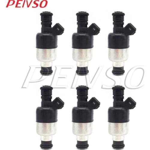 6 pieces 17089625 FJ96 Fuel Injector For CHEVROLET HONDA ISUZU PONTIAC CAMARO PASSPORT RODEO TROOPER FIREBIRD 3.2L 3.4L