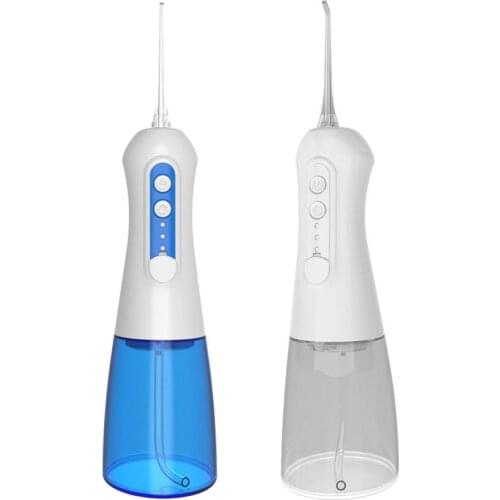 High Quality Portable Oral Irrigator USB Rechargeable 300ML Water Flosser Three Modes IPX7 Waterproof Irrigator Dental