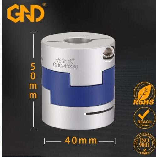 High Quality Oldham Type Motor Flexible Rubber Coupling D40 L55