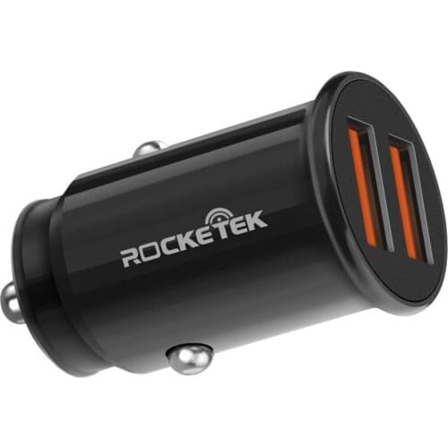 2021 Car Charger Adapter Ultra-compact Vehicle Multi-function Apple Android Phone USB 3.1A Universal Quick Charger Accessories