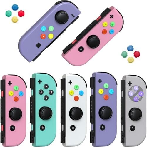 AOLION For NS JoyCon Replacement Housing Shell for NS JoyCon Cover for Switch JoyCon Controller Case with Screwdriver set