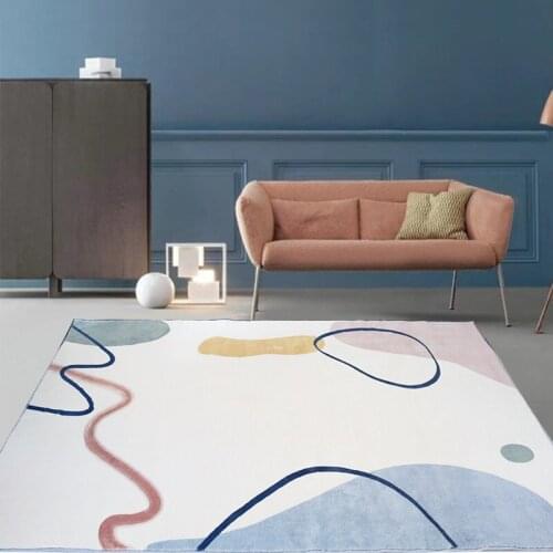 Europe Brief Capret Living Room Home Decor Rugs For Bedroom Sofa Coffee Table Floor Mat Soft Kids Tatami Fluffy Rugs And Carpets