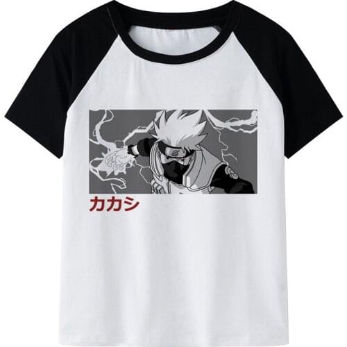 Akatsuki Tshirt Kakashi Shirt Hot Japanese Anime Cartoon Graphic Tees Men Kawaii Tops Graphic T Shirt Funny Unisex T-shirt Male