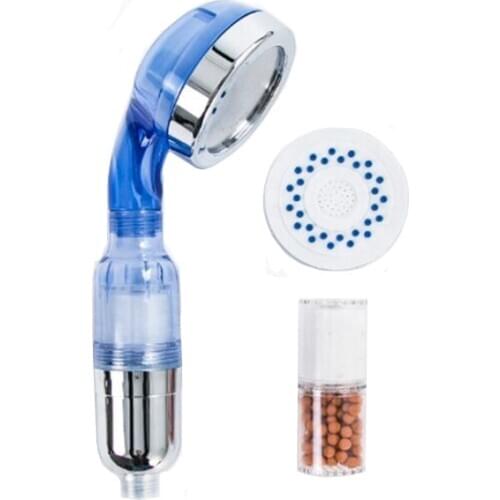 Filtered Shower Head Water Filter Shower Chlorine Removal ABS Handheld Shower