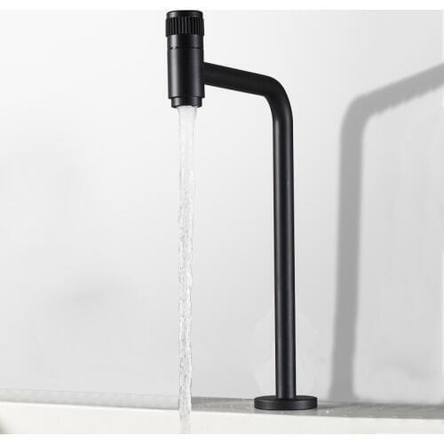 Wall Mounted Bibcock Single Cold Kitchen Faucet Toilet Bidet Faucets Black Finish Handheld Hygienic Shower Head Basin Mixer Taps