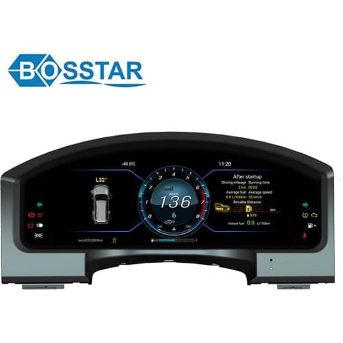 12.3 inch New car speedometer multimedia auto digital gps speedometer car accessories