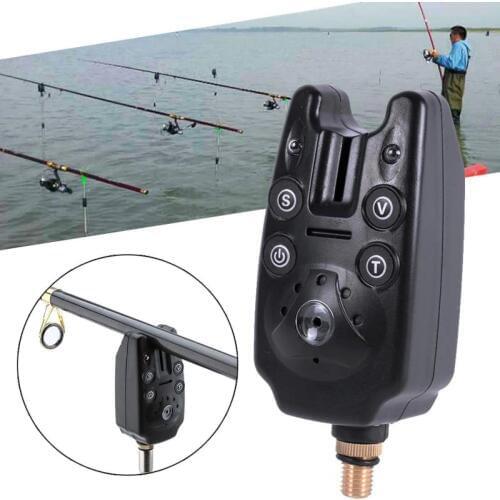 1PC Adjustable Tone Volume Sensitivity Sound Alert Fishing Bite Alarm Water Resistant Fishing Alarm Fish finder Swingers 2019