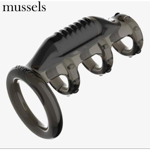 Lock Penis Ring Vibration Penis Cock Ring Penis Men Vibrating Penis Extender Penis Enlargement Adult Sex Toys For Man For Couple