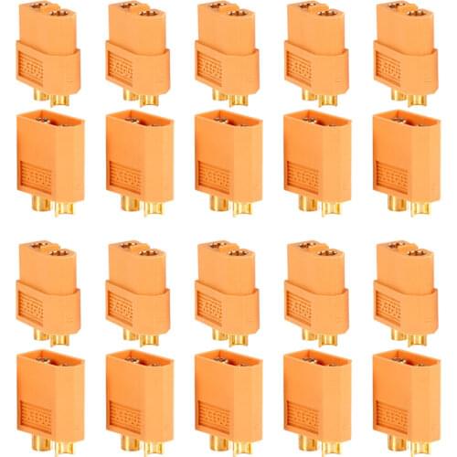 10paris XT60/XT30/SY60 Male Female Bullet Connectors Plugs for Rc Multirotor Fpv Racing Drone Lipo Battery Spare Part
