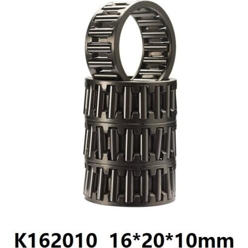 100pcs K162010 K16X20X10 radial needle roller and cage assemblies 16x20x10mm needle roller bearing