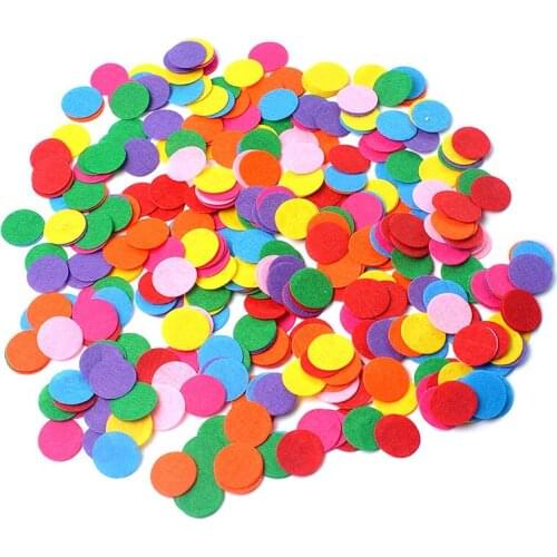 1000/3000/7000pcs 40mm Die Cut Felt Circles for Baby Girls Headbands,Felt Flower Backing,Felt Circles DIY Flower Accessories
