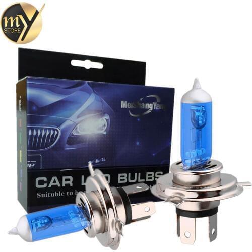 2pcs H1 H3 H4 H7 H8 H11 9004 9005 HB3 9006 HB4 9007 55W Halogen Car Headlight Bulbs Super Bright Auto lamp 12V Headlamp White