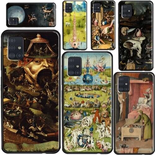 Hieronymus Bosch Art Painting Phone Case For Samsung A72 A52 A42 A32 A12 A10 A20S A30 A50 A70 A20e A21S A11 A41 A51 A71