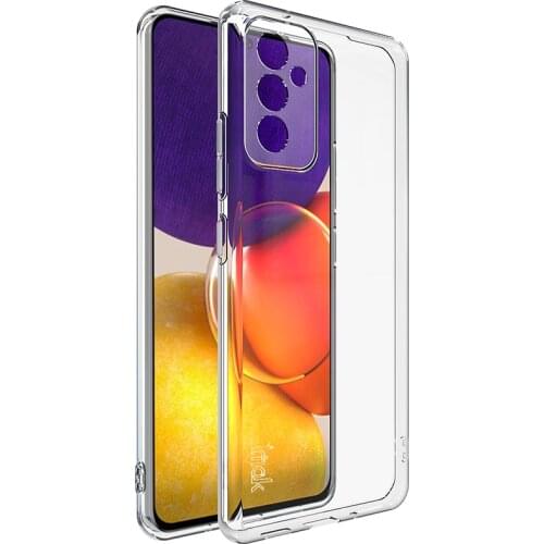 For Samsung Galaxy A82 5G Case IMAK UX-5 Soft TPU Transparent Slim Phone Shell Silicone Back Cover Case for Samsung Quantum 2