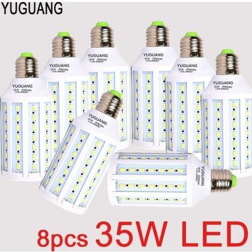 Photographic Lighting 35W LED Bulbs 220V 5500K Photo Studio Lamp Light 8Pcs E27 Interface DSLR Accessories Camera Phone Photos