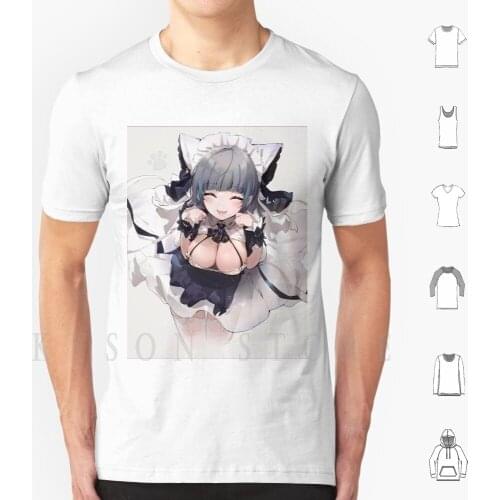 Cheshire-Azur Lane T Shirt Print For Men Cotton New Cool Tee Azur Lane Anime Azur Lane Atago Manga Akagi Enterprise Waifu Azur