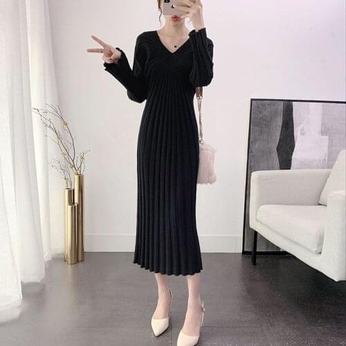 Glufigh Fashionable Knitted Dresses