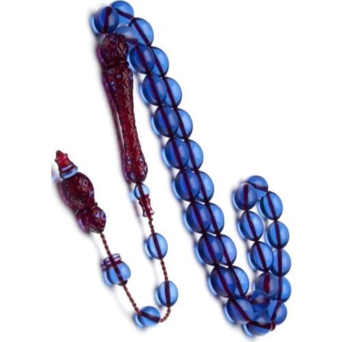 Islamic Tasbih Muslim Rosary Beads 33 Prayer Rosary For Men Bracelet For Men Accessory amber oltu amber stone Handmade Turkey