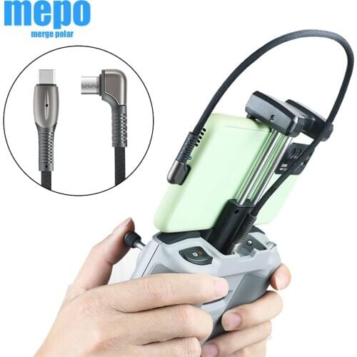 Mavic Mini 2 Data Line Data Transfer Connection Wire Cord Cable IOS TYPE-C Interface For DJI Mavic Air 2 Mini 2 Remote Control