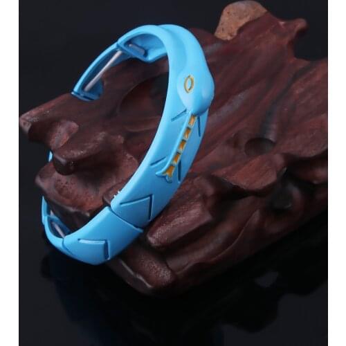 Fashion Cat Noir Bracelet Cute Maiden Snake Bangle Ainme Kids Trendy Jewelry for Girls Metal Green Charm Bracelets