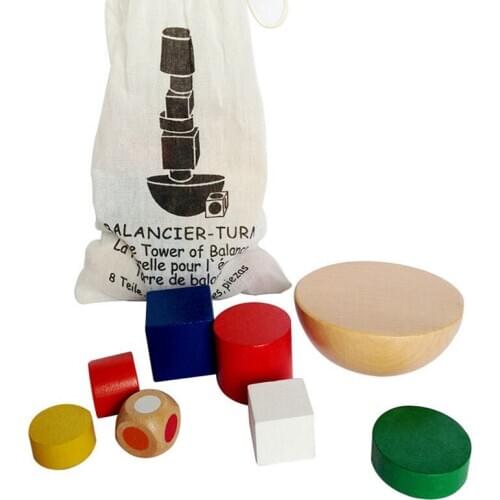 1Set Balance Building Board Games for Children Family Puzzle Board Games Kids Montessori Educational Table Games Toys