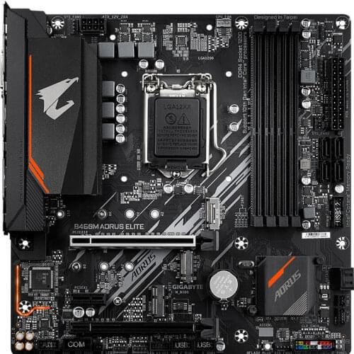 B460M AORUS ELITE tenth generation small carving motherboard supports 10400F/10700/10600kf
