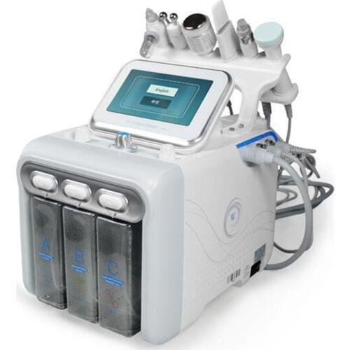 6 IN 1 Spa Aqua Water Jet Beauty Facial Dermabrasion Peel Machine Hydro Microdermabrasion Hydra Facial Skin Care Cleaner