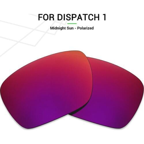 Mryok Anti-Scratch POLARIZED Replacement Lenses for Oakley Dispatch 1 Sunglasses Midnight Sun