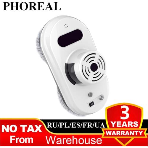 Phoreal Robot Vacuum Cleaner Window Washer Remote Control Anti-Falling Electric Glass Window Cleaner Robot