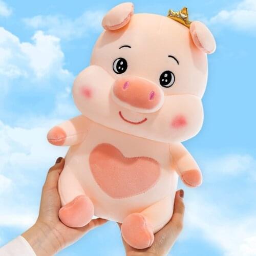 30~60cm Cute Fat Love Pig Plush Toys Stuffed Animal Dolls Baby Piggy Kids Appease Pillow For Girls Lover Birthday Chrismas Gifts