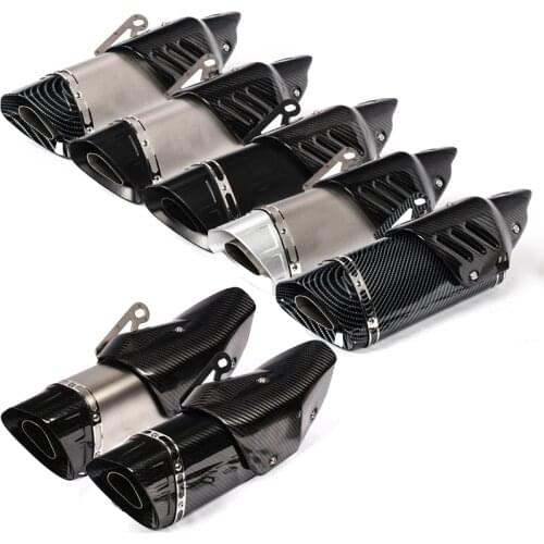 Universal Motorcycle Exhaust Modified Muffler DB Killer Escape Moto Heat Shield Cover For F650GS Ninja650 Z900 Z750 Z1000 R3 R6