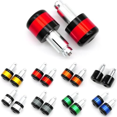 Handlebar Bar End Cap Covers Plugs For Yamaha TDM 900 FZ16 Fazer FZ8-N/FZ8-S/ Fazer8 Aprilia RSV4 RSV1000R Tuono V4 1100 RS125