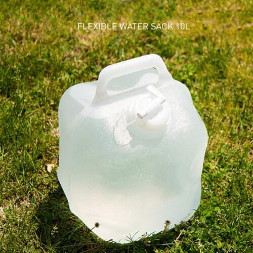 10L LDPE Portable Collapsible Water Container Water Carrier Folding Basin Water Bucket For Car Home Outdoor Camping Travel