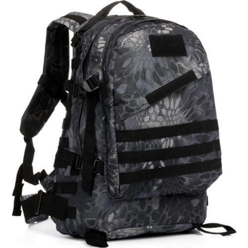 45L US Army 3 Day Molle Assault Backpack Outdoor Tactical Hiking Hunting Fishing Bags